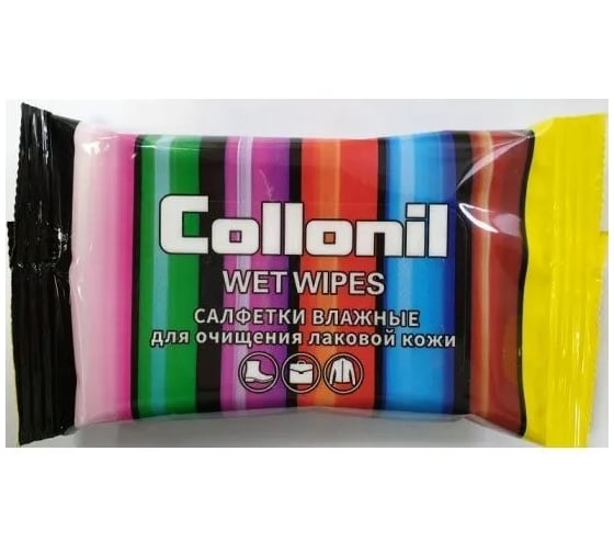 Салфетки влажные Collonil №15 для ухода за гладкой кожей WWS15 1