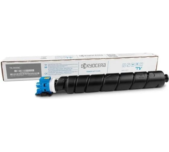 Тонер-картридж KYOCERA TK-8555C 24 000 страниц Cyan для TASKalfa 5054ci/6054ci/705 1T02XCCNL0 1