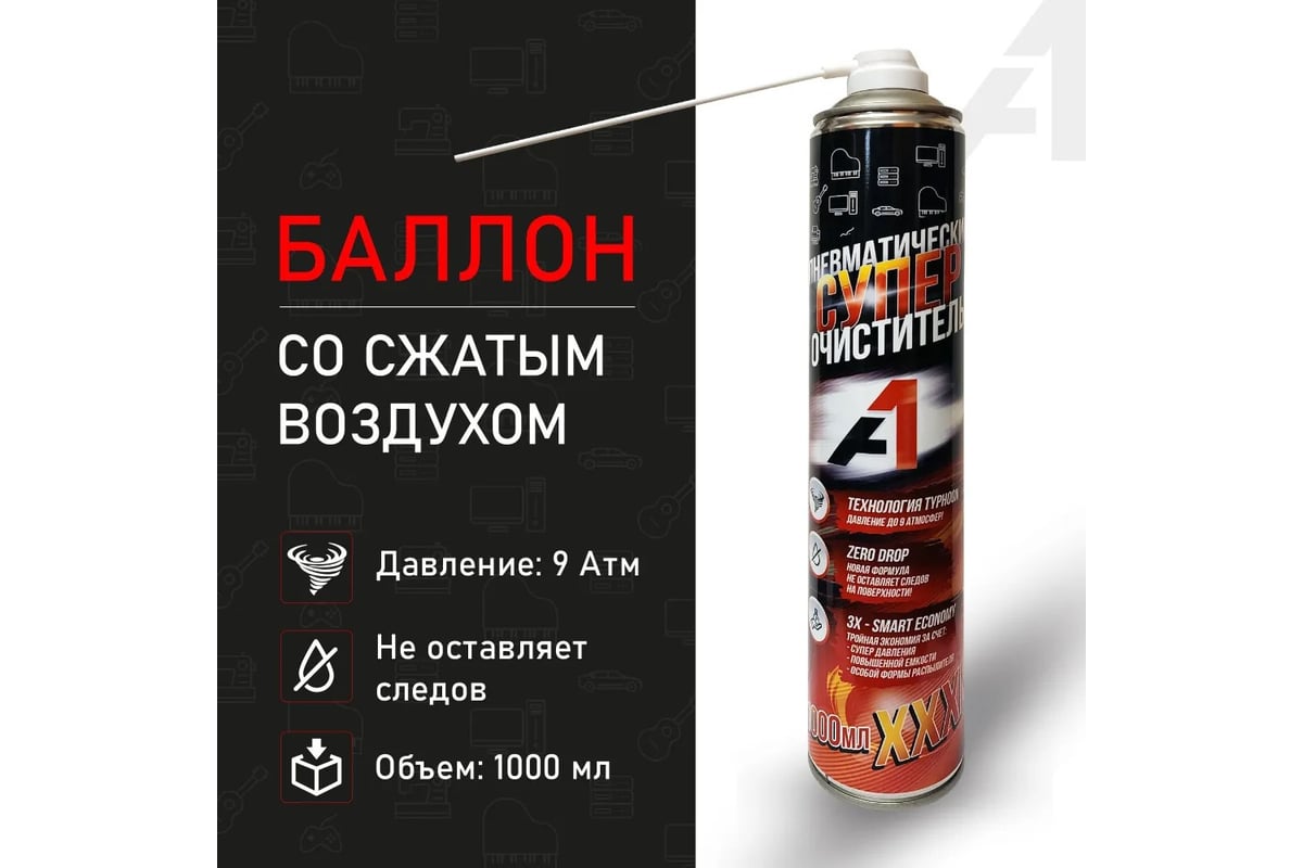 Пневматический очиститель А1 A1-CAD-1000 - выгодная цена, отзывы ...