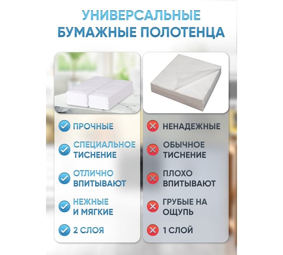 Салфетки косметические Бумага Сити 2-слоя, 100 листов, 100% целлюлоза, 20х15,5/16, 3 шт. БС-СК 01(уп)М