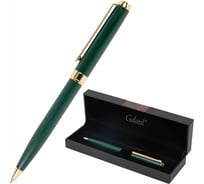 Ручка шариковая Galant подарочная Ando Emerald, корпус изумруд, детали золото, узел 0,7 мм, линия письма 0,5 мм, синяя 144175