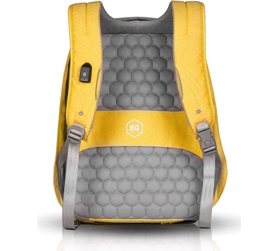 Рюкзак BG Berlin Metrobag 17 желтый BG010/01/Mustard