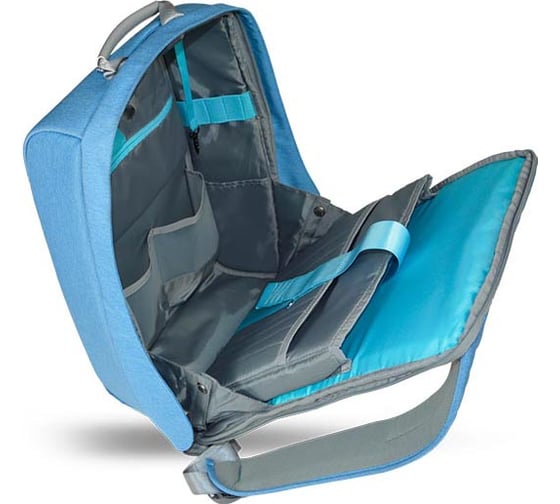 Рюкзак BG Berlin Metrobag 17 голубой BG010/01/LightBlue