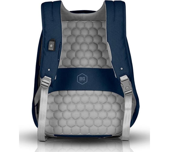 Рюкзак BG Berlin Metrobag 17 темно-синий BG010/01/Dark_Blue