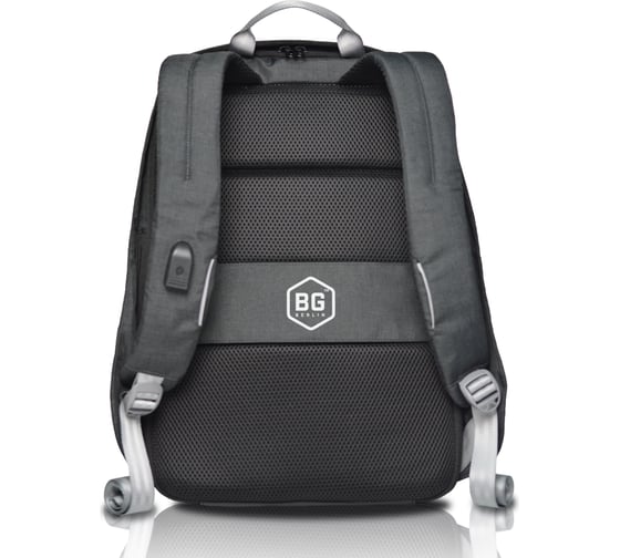 Рюкзак BG Berlin Metrobag Slim 17 черный BG010/06/17/Slim