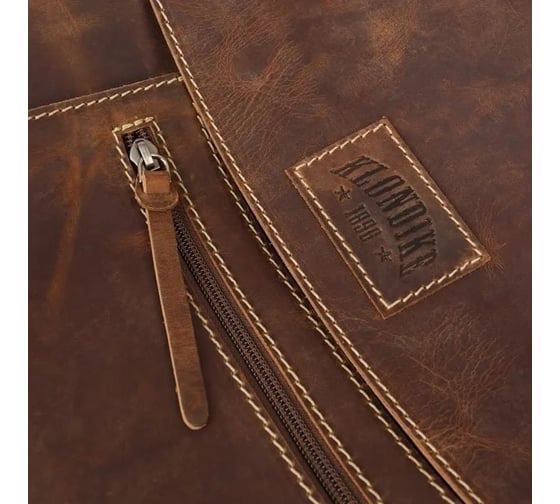 Сумка Klondike Native, коричневая, 35х13х36 см KD1129-03