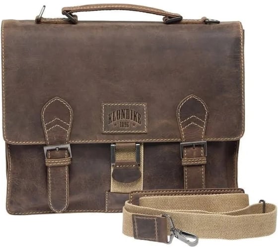 Портфель Klondike Native, коричневый, 38х14х33 см KD1132-03 1