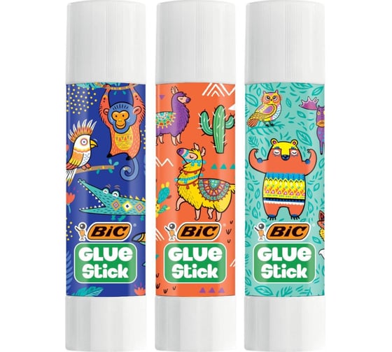 Клей-карандаш BIC 8 г декор К15 514784 1805889