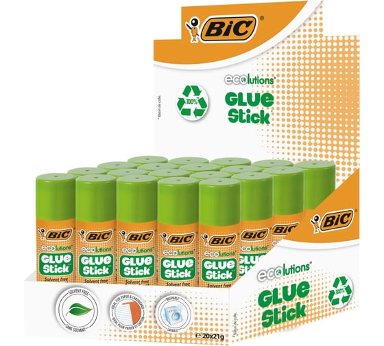 Клей-карандаш BIC ECOlutions 21 г 8923452 1515192