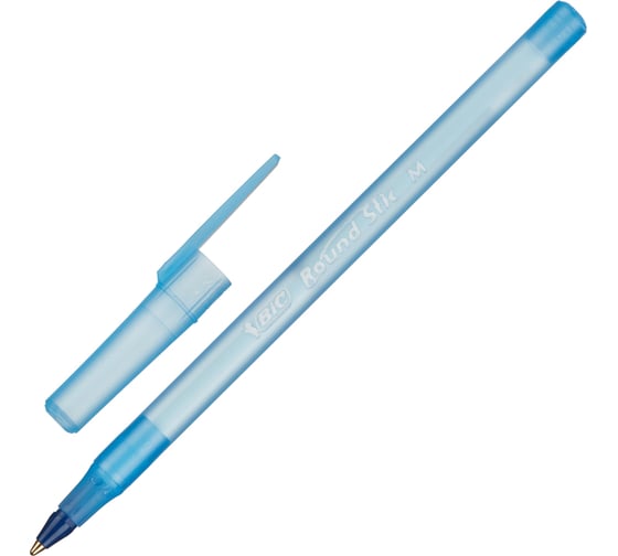 Ручка шариковая BIC неавтоматическая Раунд Стик синяя 921403 934598, 0,32 мм 440317