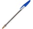 Ручка шариковая BIC неавтоматическая Cristal синий 0,32 мм Франция 135546 5