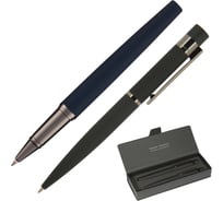 Набор Bruno Visconti VERONA ручка шариковая 1 мм и роллер 0,7 мм, синий корпус черный 20-0343 0216 1948926