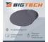 Коврик для мыши HMP0002 Силикон+ткань/22х25х0.22cm/серый BigTech 1853686 3