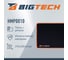 Коврик для мыши HMP0010 резина+ткань/25х21х0,2/черный, красный BigTech 1853694 3