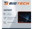 Коврик для мыши HMP0009 резина+ткань/23х18х0,2/черный BigTech 1853693 2