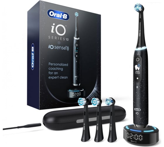 Электрическая зубная щетка ORAL-B iO Series 10/iOM10 Cosmic Black 7 режимов тип 3758 Б0060662