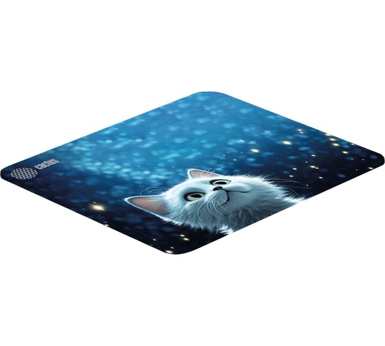 Коврик для мыши CACTUS White Cat 300x250x3 мм (CS-MP-D11M) 2011222