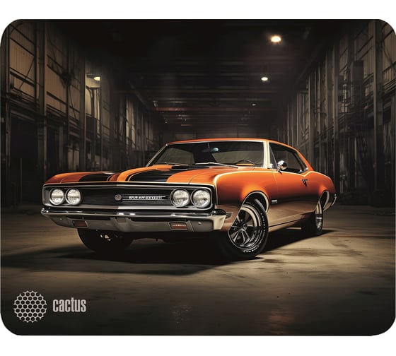 Коврик для мыши CACTUS Orange Car 300x250x2 мм (CS-MP-P06M) 2006244