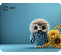 Коврик для мыши CACTUS Owl blue 220x180x2 мм (CS-MP-P07XS) 2011220