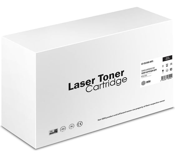 Картридж лазерный CACTUS CS-CE250X-MPS черный 16000 страниц для HP CLJ CP3525/CM3530 1372176 1