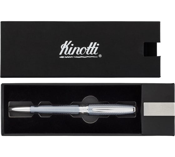 Ручка шариковая Kinotti "ALBINONI", KI-162322 1 мм, металл, цвет чернил: синий 638123