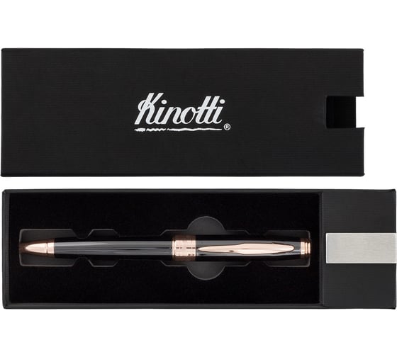 Ручка шариковая Kinotti "WEBERN", KI-162342 1 мм, металл, цвет чернил: синий 638132