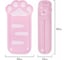 Корректирующая лента BRAUBERG Kids Лапки, 5 мм х 6 м, корпус розовый, блистер, 272497 13