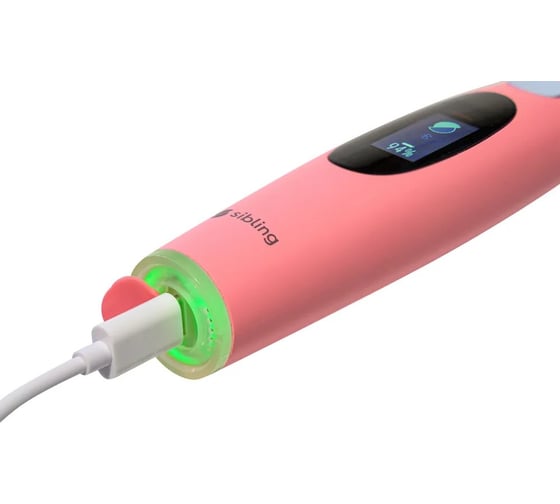 Умная зубная щетка Sibling Powerbrush - QP розовая 00-01019869