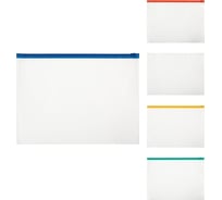 Папка-конверт Expert Complete Classic 10 шт., на ZIP-молнии, A4+, 120 мкм, песок, ассорти EC21121200 744024