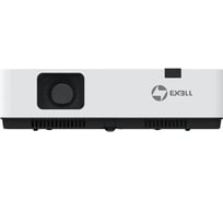 Проектор EXELLTECH Exell технология LCD, 5000 ANSI, WXGA (1280x800), 50 000:1, проекционное отношение 1.37-1.65, динамик 16 Вт EXL201 72278 072278