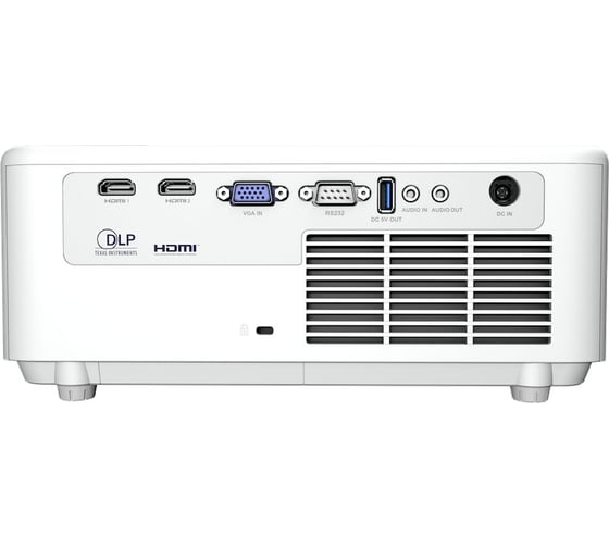Проектор EXELLTECH Exell технология DLP, 4000 Lm, FullHD (1920x1080), Laser, 3 500 000:1, проекционное отношение 1.48-1.62:1, динамик 15 Вт EXD306Z 109494