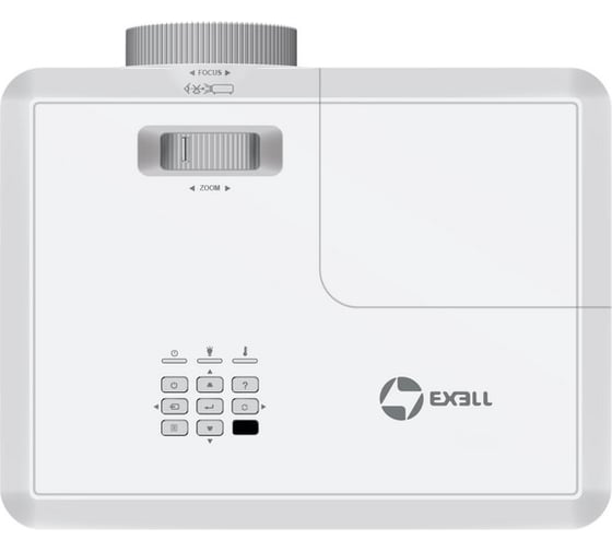 Проектор EXELLTECH Exell технология DLP, 3800 ANSI, WXGA (1280x800), 30 000:1, проекционное отношение 1.54-1.72, белый EXD201W 109491