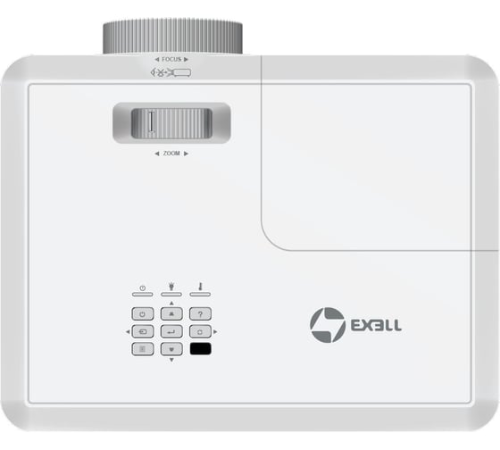 Проектор EXELLTECH Exell технология DLP, 3600 ANSI, WXGA (1280x800), 30 000:1, проекционное отношение 0.52:1, белый EXD203STW 109492