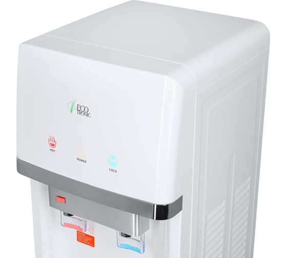 Кулер напольный ECOTRONIC A6-LCE White 12666