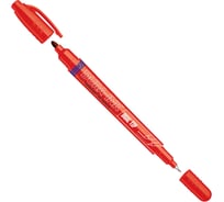 Маркер промышленный двухсторонний Markal Dual Tip 0.7 мм / 1.0 мм, красный 96282