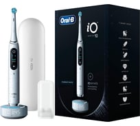 Электрическая зубная щетка ORAL-B iO Series 10/iOM10 White, 7 режимов, тип 3758 Б0061733