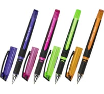 Ручка шариковая масляная BRAUBERG DISTANT 3000 увеличенная длина письма, СИНЯЯ, ассорти, 0,5 мм 144152