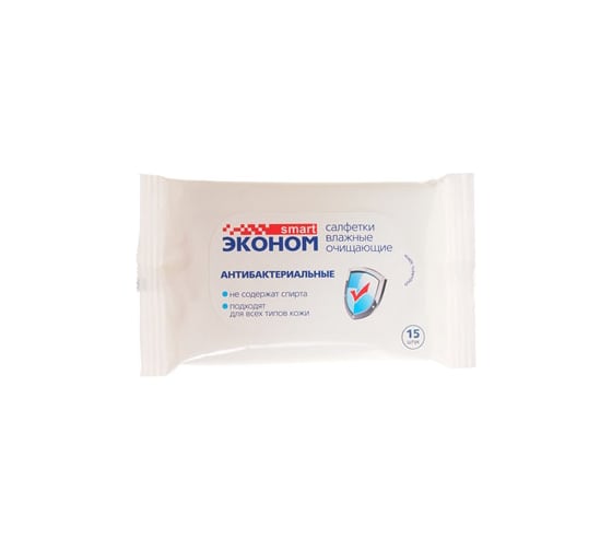 Влажные салфетки в мягкой упаковке АВАНГАРД ЭКОНОМ ESM-30026 1