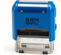 Оценочный штамп для школы GRM 4911_plus умничка! синий корпус, красная подушка 217100031-1