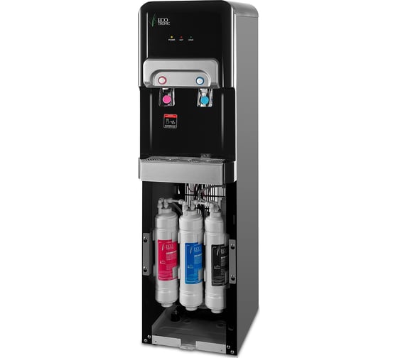 Пурифайер-проточный кулер для воды ECOTRONIC V10-U4L Black ETK/ 7257