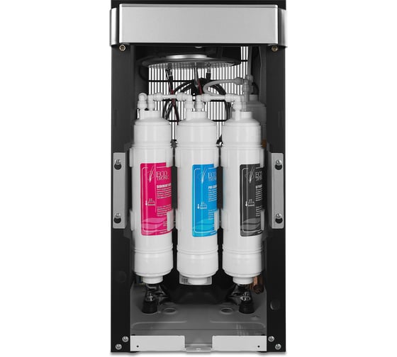 Пурифайер-проточный кулер для воды ECOTRONIC V10-U4L Black ETK/ 7257