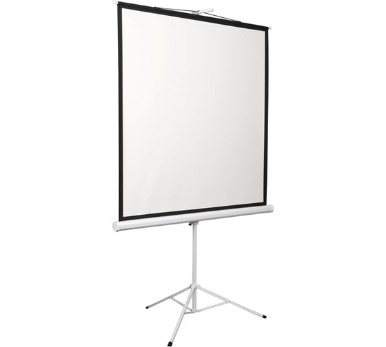 Экран на штативе Digis DSKD-1106 Kontur-D, формат 1:1, 112", 206x209, рабочая поверхность 200x200 MW 36597 036597