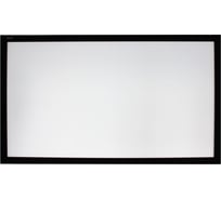 Настенный экран на раме Digis DSVFS-16903L (VELVET, формат 16:9, 100", 237x140, рабочая поверхность 221x124, MW, рама 80мм обтянута чёрным бархатом) 0 36579