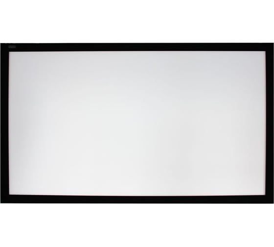 Настенный экран на раме Digis DSVFS-16909L VELVET, формат 16:9, 162", 384x224, рабочая поверхность 360x200 MW, рама 120 мм, обтянута чёрным бархатом 36584 036584