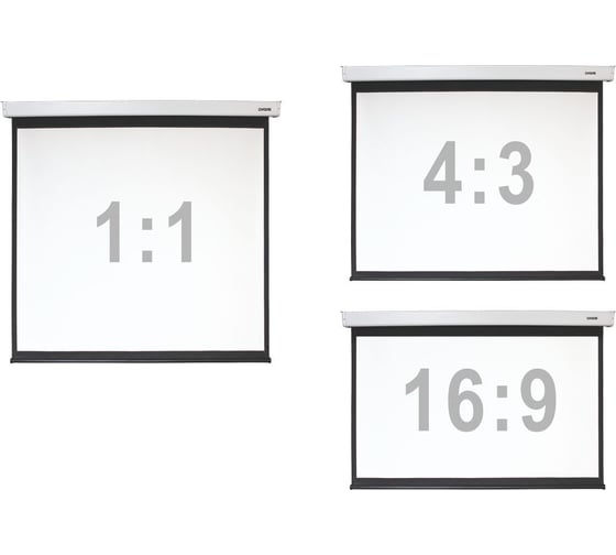 Настенный экран с электроприводом Digis DSEF-16905 Electra-F, формат 16:9, 120", 273x159, рабочая поверхность 265x149 MW 37191 037191