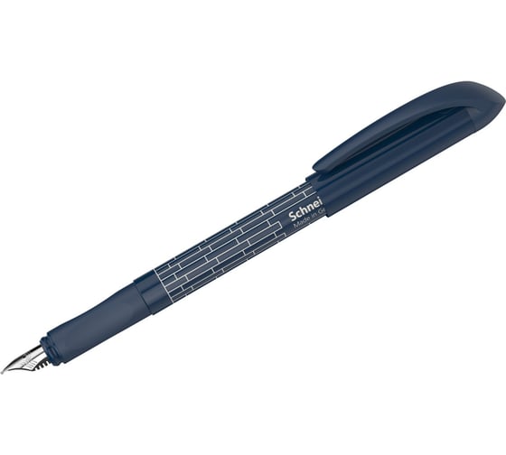Ручка перьевая Schneider Easy navy синяя, 1 картридж, грип, темно-синий 162058