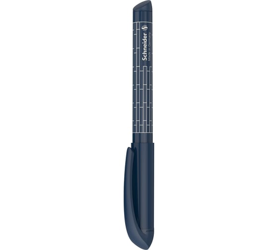 Ручка перьевая Schneider Easy navy синяя, 1 картридж, грип, темно-синий 162058