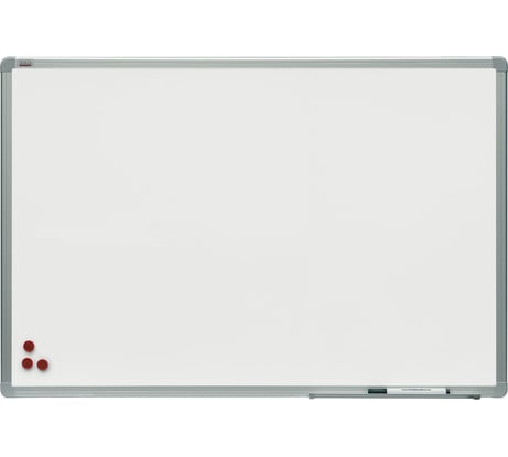 Доска магнитно-маркерная ОФИСМАГ 120x180 см, алюминиевая рамка, 2x3 OFFICE, (Польша), TSA1218 236510