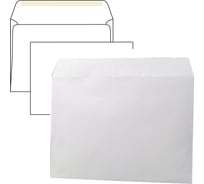 Конверты ОФИСМАГ С4 (229x324 мм), клей, 90 г/м2, КОМПЛЕКТ 250 шт., внутренняя запечатка, 71205, С4НКР-250 112177