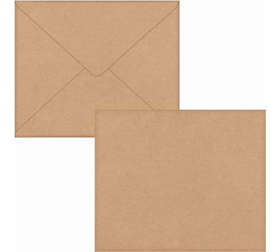 Конверты ОФИСМАГ С3 (330x410 мм) КРАФТ, без клея, 90 г/м2, КОМПЛЕКТ 300 шт., треугольный клапан, 142755 112174